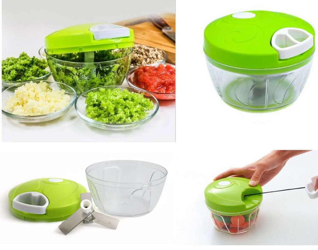 Multi-Function Food Processor - Chopper, Cutter, Grinder, Shredder, Mincer, Mini Garlic Slicer & Slicer |